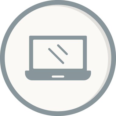 dizüstü bilgisayar kutsal kişilerin resmi. vektör çizim