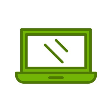 Laptop icon, vector illustration design