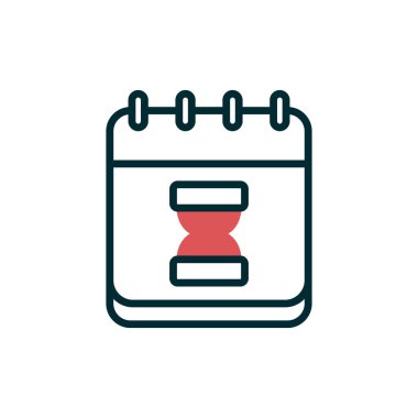 kum saati simgesi vektör çizim