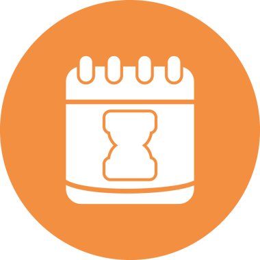 kum saati simgesi vektör çizim