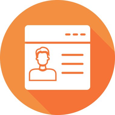 hesap simgesi vektör illüstrasyonu