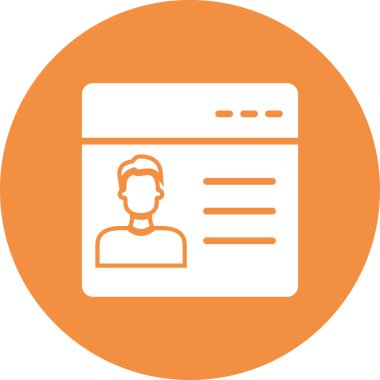 hesap simgesi vektör illüstrasyonu