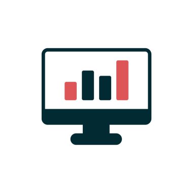 analitik simge vektör illüstrasyonu