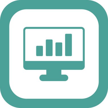 analitik simge vektör illüstrasyonu