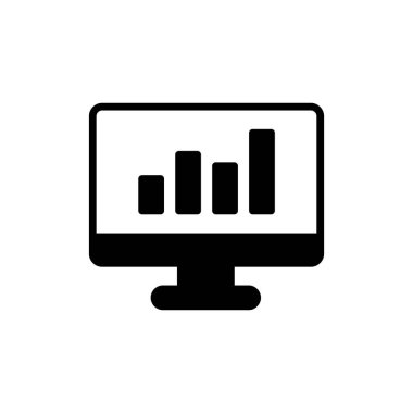 analitik simge vektör illüstrasyonu