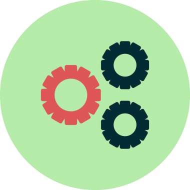 Yapılandırma simgesi vektör çizimi