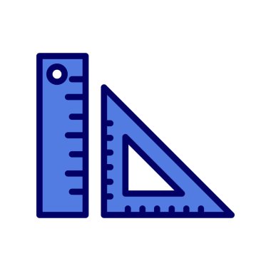 Geometri simgesi vektör illüstrasyonu