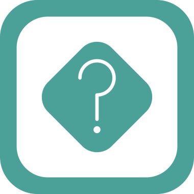 Soru işareti vektör illüstrasyonu