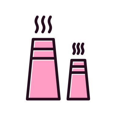 Reaktör simgesi vektör illüstrasyonu