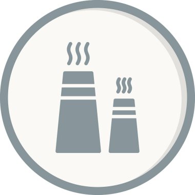 Reaktör simgesi vektör illüstrasyonu