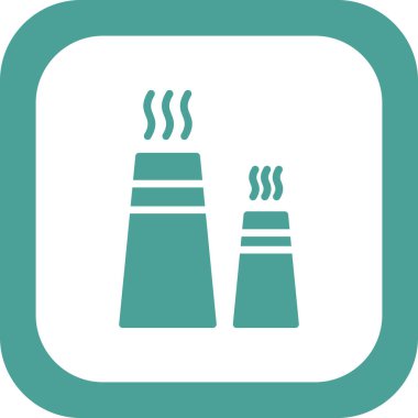 Reaktör simgesi vektör illüstrasyonu