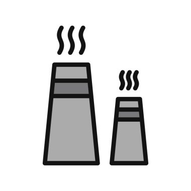 Reaktör simgesi vektör illüstrasyonu