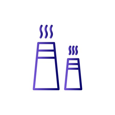 Reaktör simgesi vektör illüstrasyonu