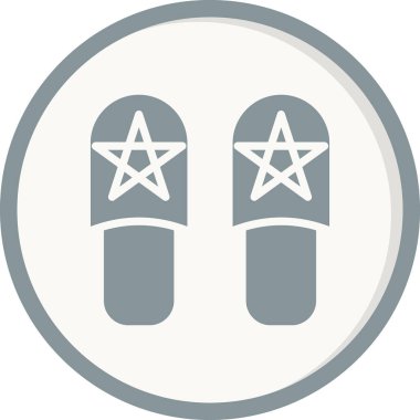 Yıldız. Web simgesi basit illüstrasyon