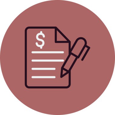 Seo simgesinin vektör illüstrasyonu