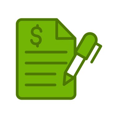 Dolar işareti vektör illüstrasyonuName