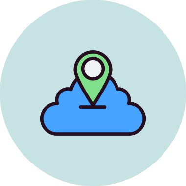 seo modern simgesinin vektör illüstrasyonu