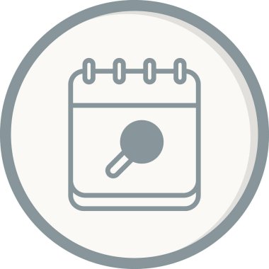 arama web simgesi illüstrasyonu