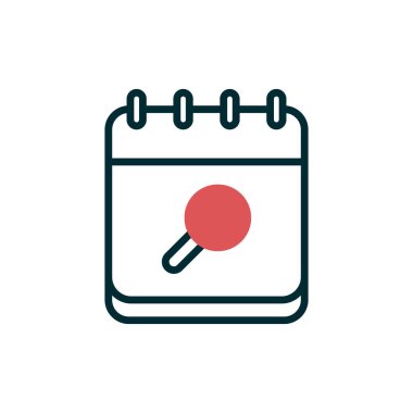 arama web simgesi illüstrasyonu