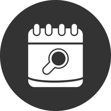 arama web simgesi illüstrasyonu