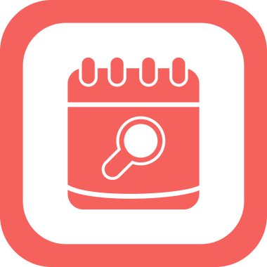 arama web simgesi illüstrasyonu