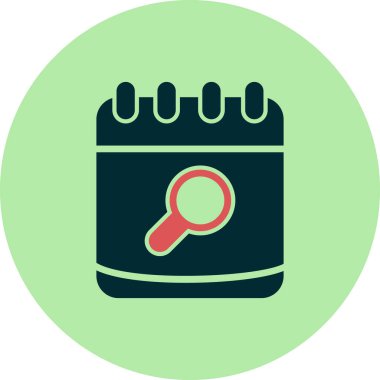 arama web simgesi illüstrasyonu