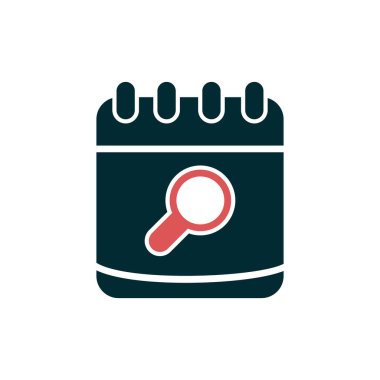 arama web simgesi illüstrasyonu