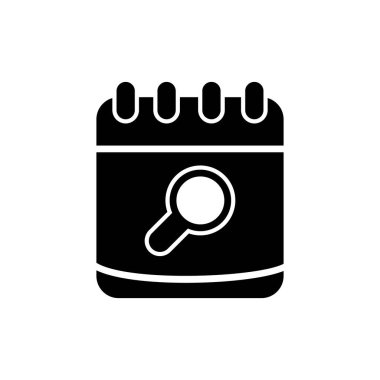 arama web simgesi illüstrasyonu