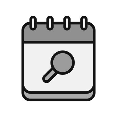 arama web simgesi illüstrasyonu