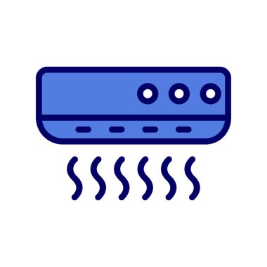 Klima ikonu vektör illüstrasyonu