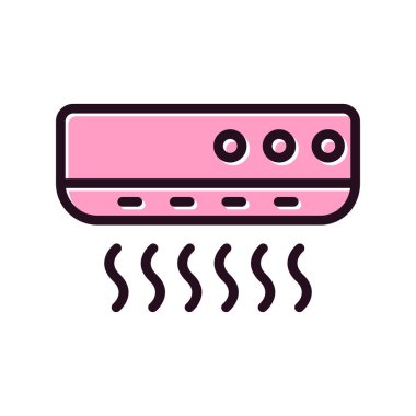 Klima ikonu vektör illüstrasyonu