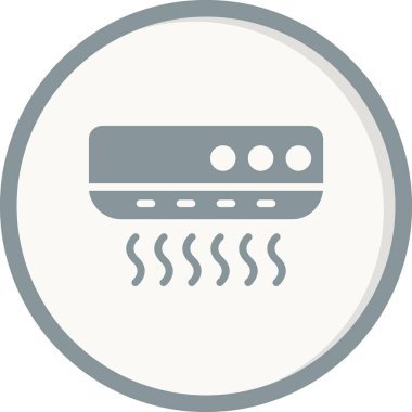 Klima ikonu vektör illüstrasyonu