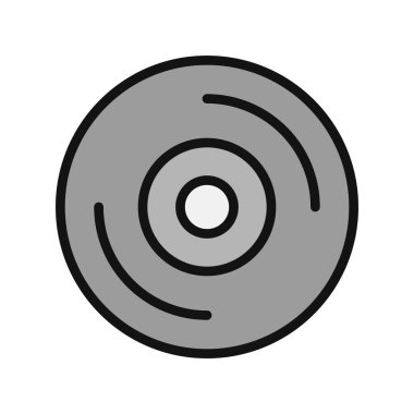 Disk simge vektör çizim