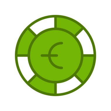 Avro sikke vektör illüstrasyonu