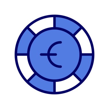 Avro sikke vektör illüstrasyonu