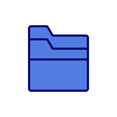 Dosya. Web simgesi basit illüstrasyon