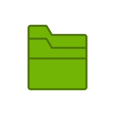 Dosya. Web simgesi basit illüstrasyon