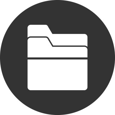 Dosya. Web simgesi basit illüstrasyon