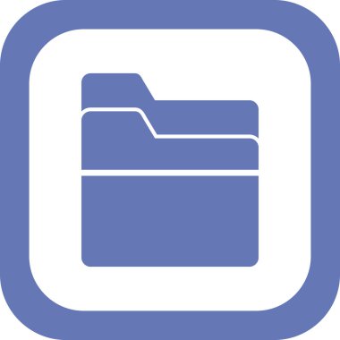 Dosya. Web simgesi basit illüstrasyon