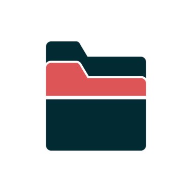 Dosya. Web simgesi basit illüstrasyon