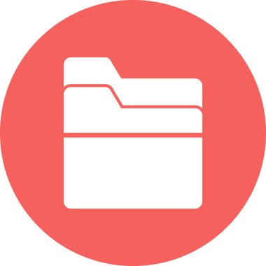 Dosya. Web simgesi basit illüstrasyon
