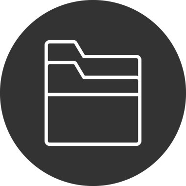 Dosya. Web simgesi basit illüstrasyon