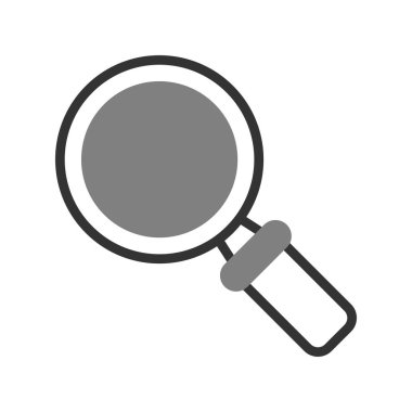 Ara. Web simgesi basit illüstrasyon