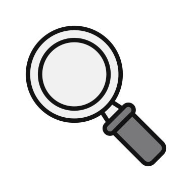 Ara. Web simgesi basit illüstrasyon