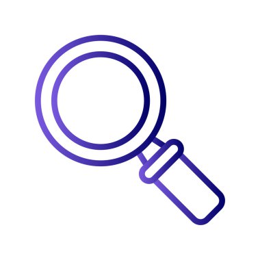 Ara. Web simgesi basit illüstrasyon