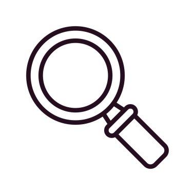 Ara. Web simgesi basit illüstrasyon