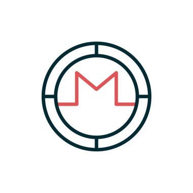 Logo tasarım vektör şablonu harfi