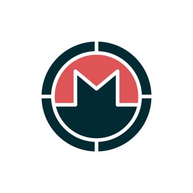 N harfi logo tasarım vektör şablonu