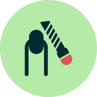 Modern b 'nin vektör illüstrasyonu eksik simgesi