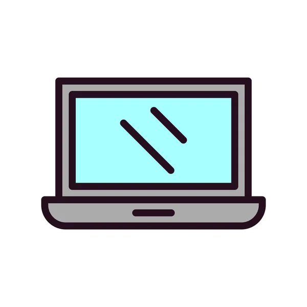 Laptop Icon Vector Illustration Design — Stockvektor